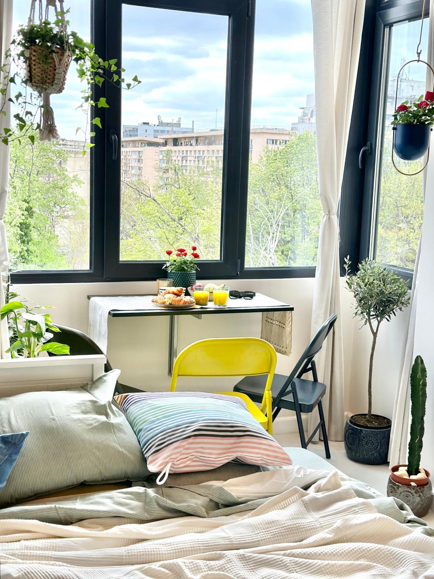 Harmony Studio - Elegant Escape Near Ateneu Bükreş Dış mekan fotoğraf